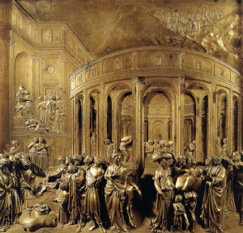 Lorenzo Ghiberti Josef and its brothers china oil painting image